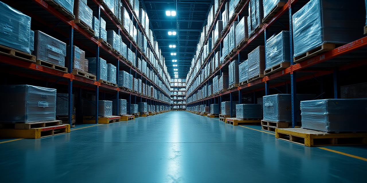 Logistics hub background